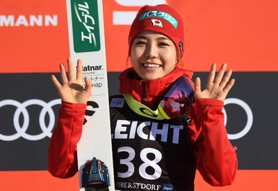 高梨がジャンプW杯通算54勝目、男女通じ歴代最多