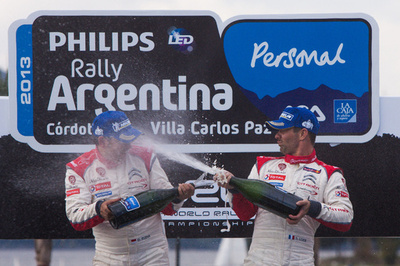 ローブが今季2勝目、ラリー・アルゼンチン