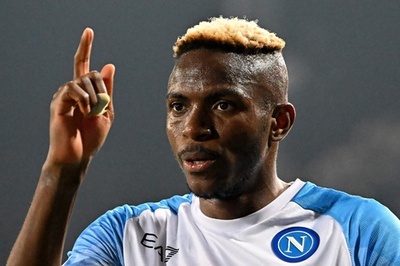 リーグ優勝誓うナポリFWオシムヘン、夢はプレミア移籍