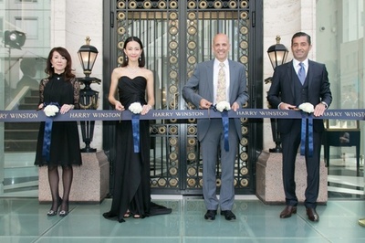 「ハリー・ウィンストン」銀座本店リニューアル！木村佳乃が29億円相当のジュエリーと共に登場