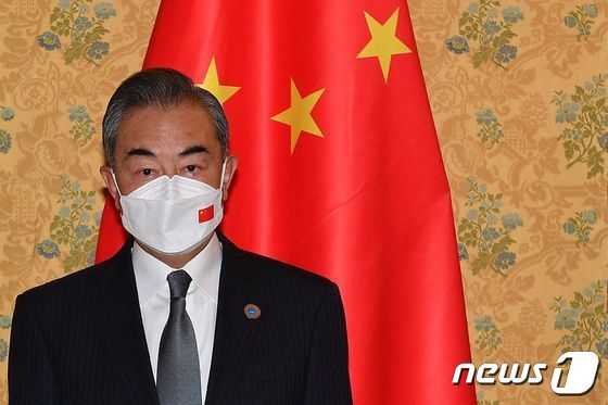中国の王毅・国務委員兼外相(c)news1