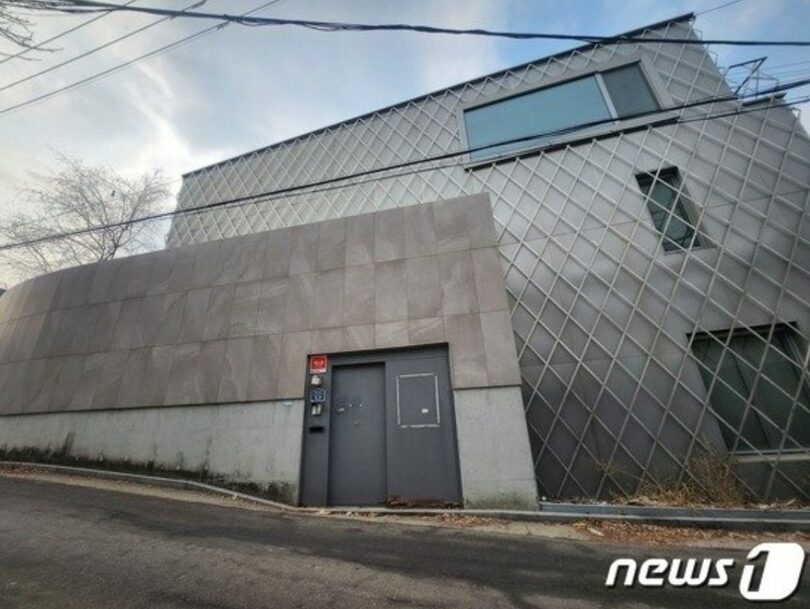 俳優ユ・アインが住民登録をしているソウル市龍山区（ヨンサング）梨泰院洞（イテウォンドン）の住宅(c)news1