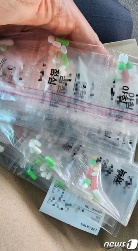 病院で処方された薬(c)news1