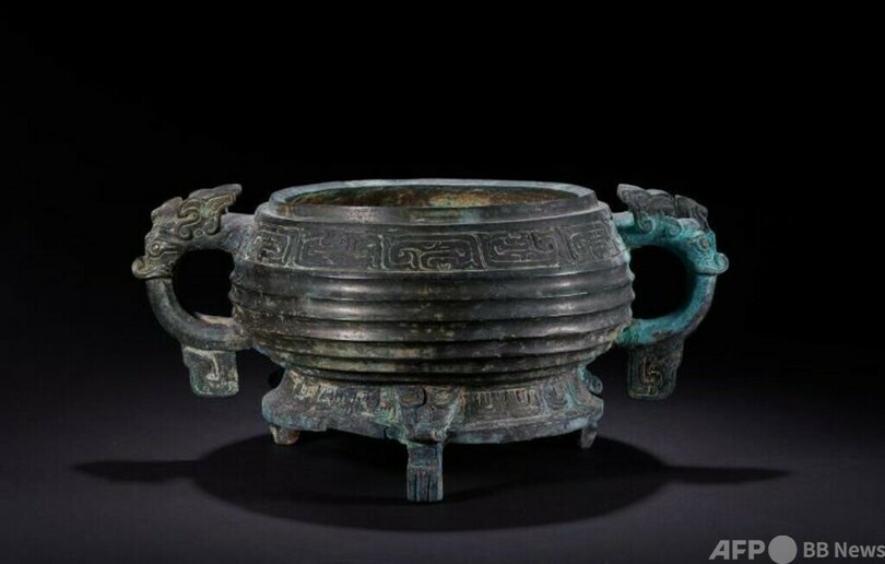 40年前流出の3000年前の青銅器 米国の所持者が中国に無条件で返還