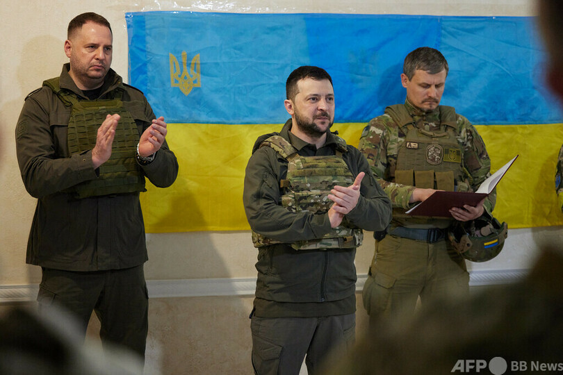 ロシア軍は国土の約2割を掌握 ゼレンスキー氏