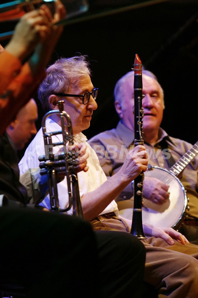 ウッディ・アレン率いるジャズ・バンド　ブリュッセルでコンサート開催