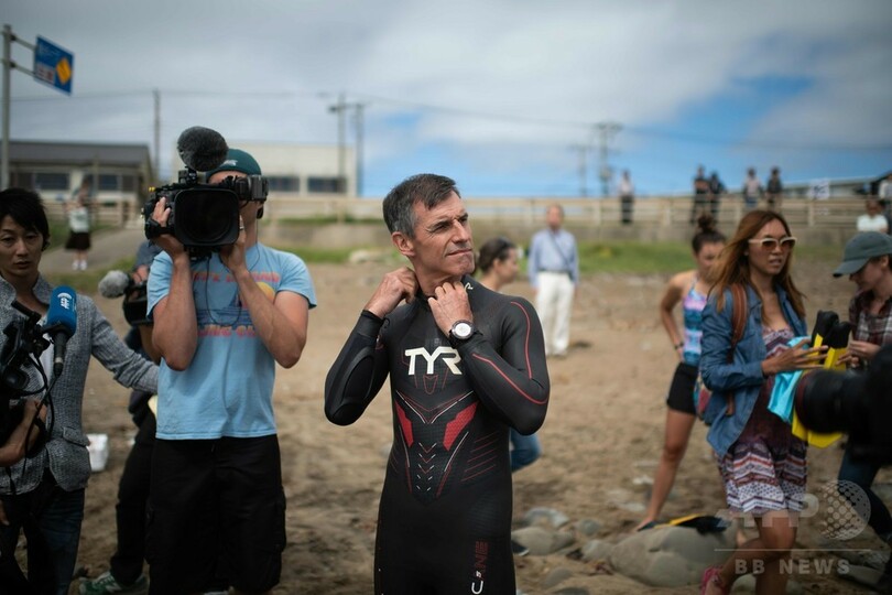 史上初の太平洋遠泳横断へ、仏冒険家の挑戦 難関は「プラごみ」