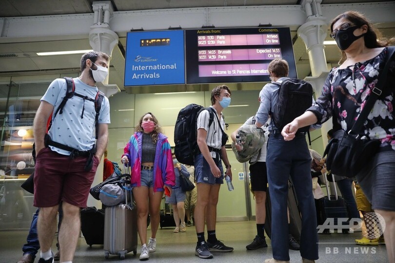 英、仏などからの入国者に自主隔離義務付け コロナ感染者増加で