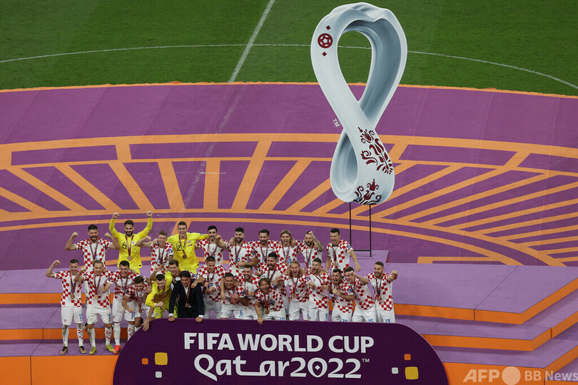 クロアチアがモロッコに勝利、欧州勢が11大会連続でW杯3位