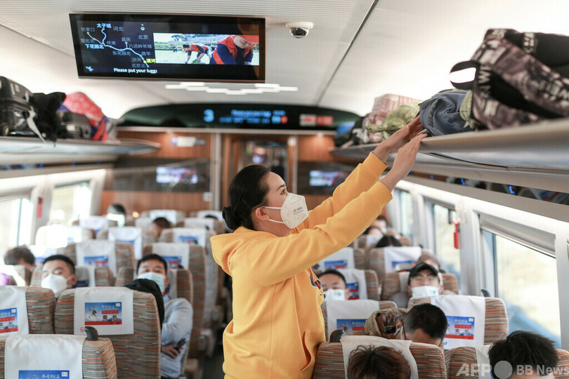 時速350キロで自動運転 北京冬季五輪会場つなぐ高速鉄道