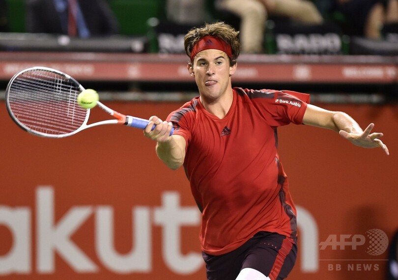 第2シードのティエムが初戦敗退、杉田は2回戦へ 楽天ジャパンOP