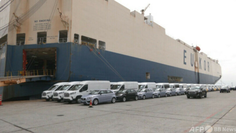 中国上海、自動車輸出は安定した伸び