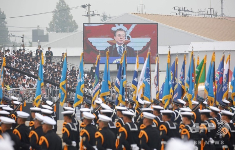 韓国 国軍の日 式典 文大統領も出席 写真9枚 国際ニュース Afpbb News