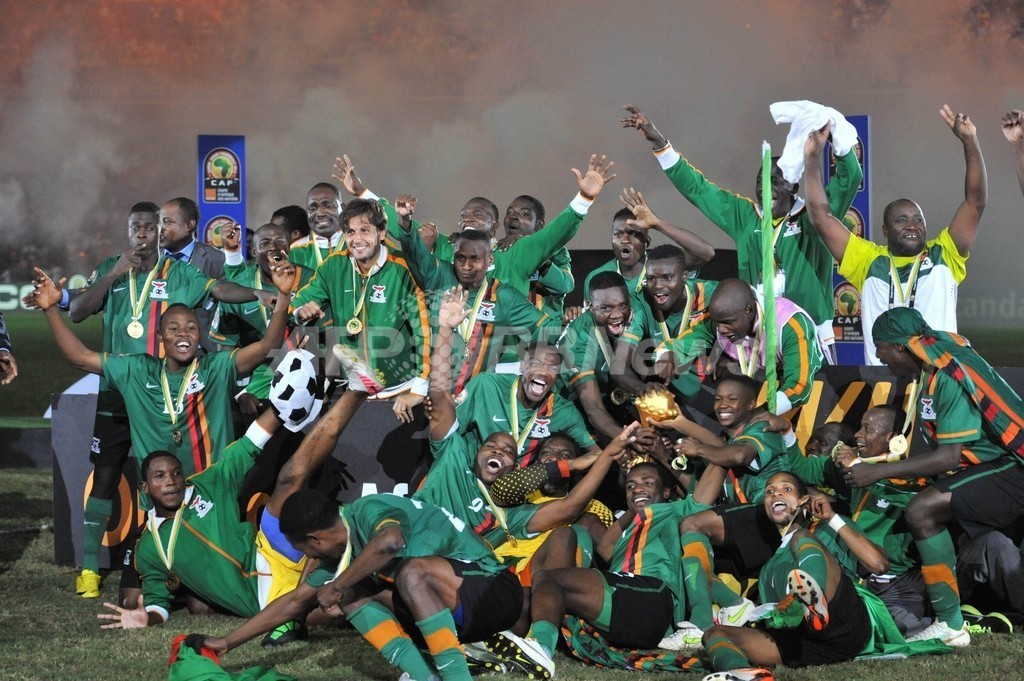 ザンビアがPK戦制し初優勝、アフリカネイションズカップ 写真15枚 国際ニュース:AFPBB News