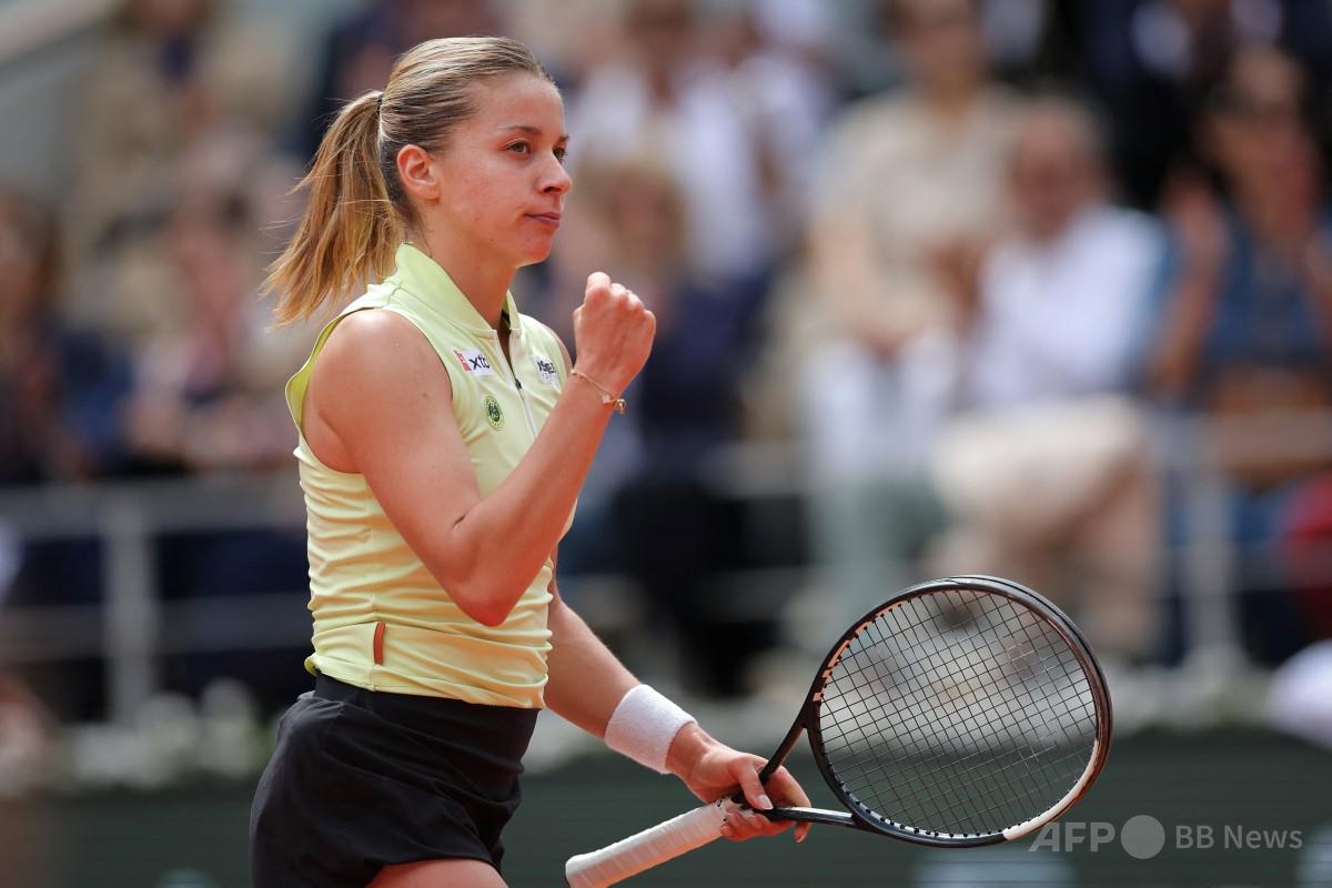 19歳アンドレーワが全仏OP優勝、GS初制覇 写真12枚 国際ニュース