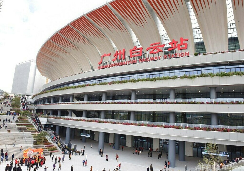 築100年以上の駅が新装開業 省エネ・環境保護の工夫が盛りだくさん 中国広州 写真2枚 国際ニュース：AFPBB News