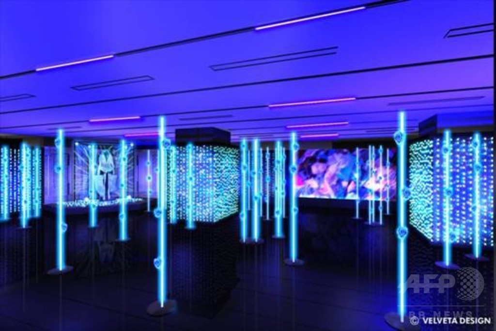 スプツニ子！『Tranceflora―エイミの光るシルク』展、グッチ新宿店で