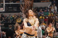 14-15NBA、インディアナ・ペイサーズ対ボストン・セルティックス。選手を応援するチアリーダー（2015年3月14日撮影）。(c)AFP/Getty Images/NBAE/Ron Hoskins