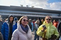 北朝鮮・平壌の国際空港に到着したロシア人団体旅行客（2024年2月9日撮影）。(c)KIM Won Jin / AFP