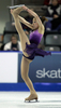 10-11フィギュアスケートGPシリーズ第2戦、スケート・カナダ（2010 Skate Canada International）女子シングル・ショートプログラム（SP）。48.17点で8位だった村主章枝（Fumie Suguri、日本）。（2010年10月29日撮影）(c)AFP/GEOFF ROBINS