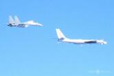 中ロ爆撃機、日本周辺で共同飛行 日本は「安全保障上の重大な懸念」伝達