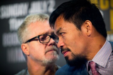 パッキャオ、ローチ氏との15年間の師弟関係を解消 写真1枚 国際