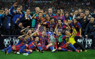 2011 CL決勝 バルセロナー対マンチェスターユナイテッド記念公式マフラー 2011 CL決勝 バルセロナー対マンチェスターユナイテッド記念公式