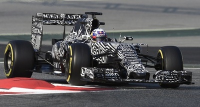 リカルドが1番手タイム、ハミルトンも復調 バルセロナ合同テスト