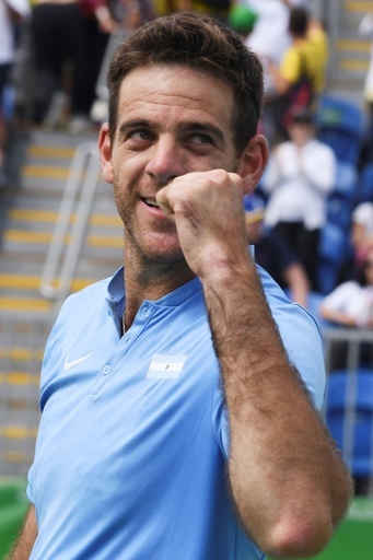 デルポトロがリオ五輪準々決勝へ、ダニエル太郎を破る