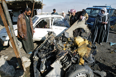 相次ぐ自動車爆弾テロ 3日間の死者、150人を超える - イラク