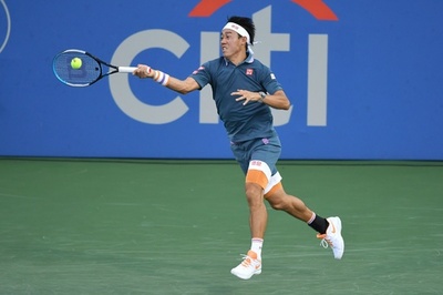 初戦突破の錦織、五輪直後で疲れも「良いプレーできた」 シティOP