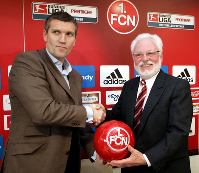 ニュルンベルク 新監督はヘーゼン氏に