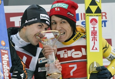 葛西とアマンが3位！ジャンプ週間第3戦をフライタクが制す