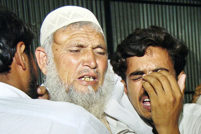 バグダッド米軍基地攻撃で死亡のパキスタン人、遺体が帰国 - パキスタン