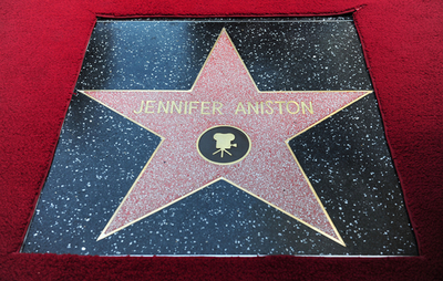 ジェニファー・アニストン、ハリウッドの殿堂入り