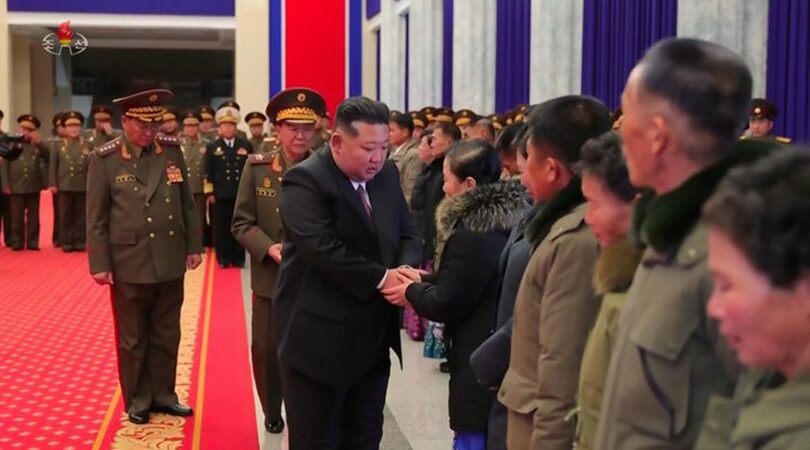 朝鮮中央テレビキャプチャー(c)NEWSIS