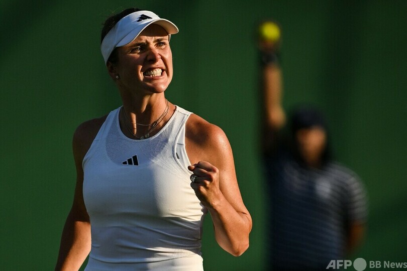 シフィオンテクが4回戦進出 ウィンブルドン