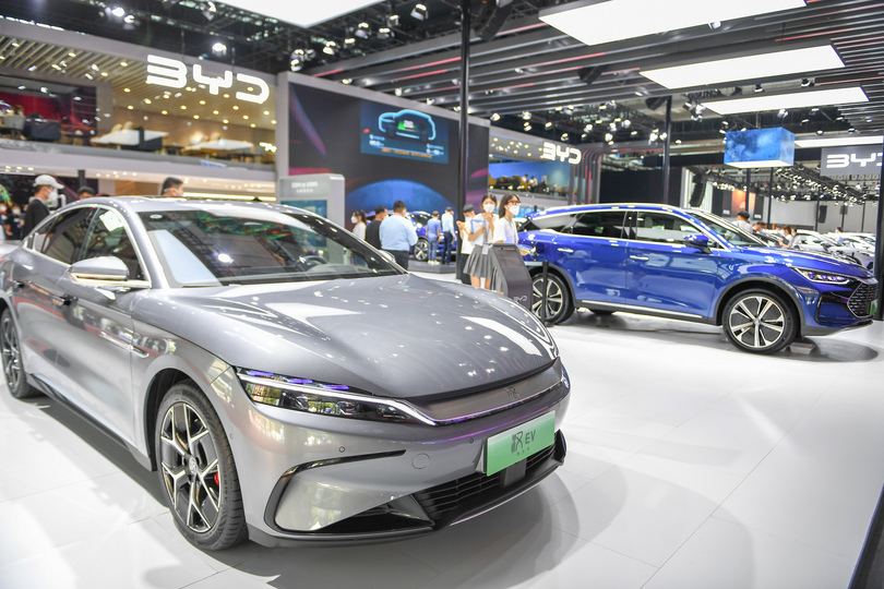 BYDの新エネ車販売、7月は前年同月比3・2倍