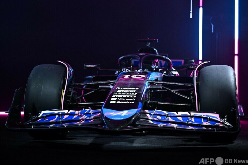 アルピーヌF1、新車「A524」発表