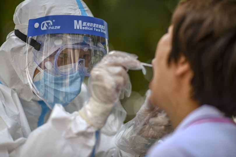 新型コロナ、中国本土で新たに105人感染確認