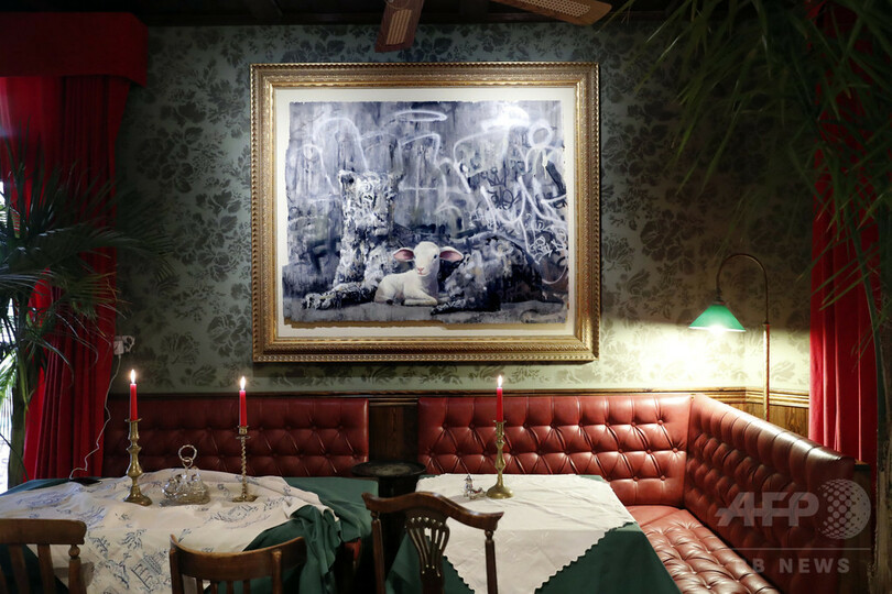 バンクシーが「世界最悪の眺め」のホテル開業 パレスチナ自治区