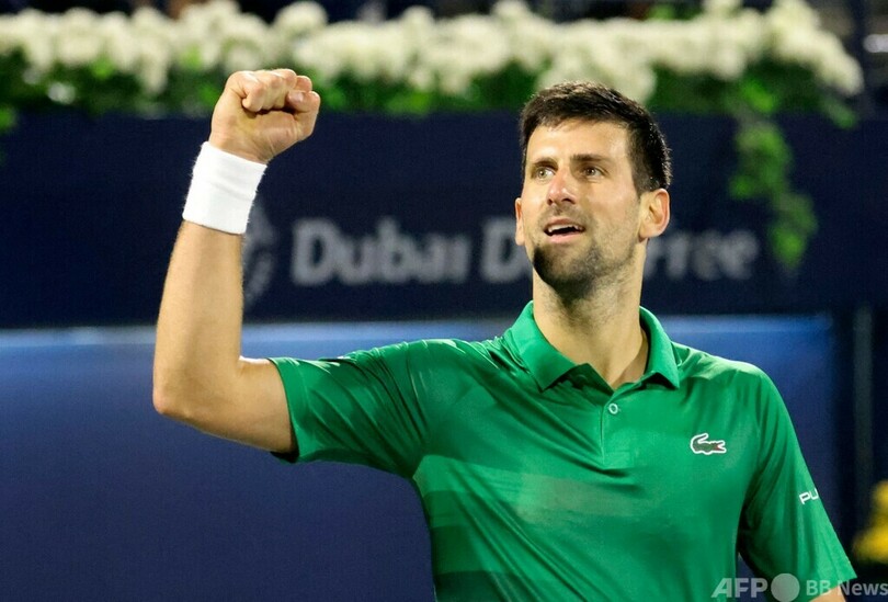 ジョコビッチが10大会連続の8強入り ドバイ選手権 写真7枚 国際ニュース:AFPBB News