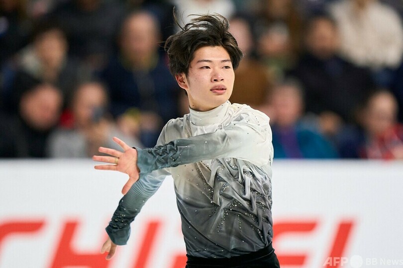 マリニンが男子SP首位 三浦佳生が僅差の2位 スケートアメリカ