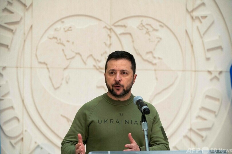 ゼレンスキー氏「支援停滞ならロシアの夢実現」 米で訴え