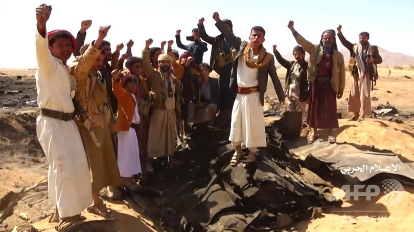 イエメン内戦、空爆で民間人31人が死亡 連合軍機撃墜の報復で誤爆か