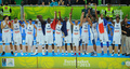 バスケットボール欧州選手権2013（2013 European Basketball Championship）は22日、決勝が行われ、フランスが80-66でリトアニアを下し、優勝を飾った。

表彰台で歓喜するフランスの選手ら（2013年9月22日撮影）。(c)AFP/ANDREJ ISAKOVIC