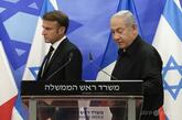 ネタニヤフ氏、マクロン氏を非難「反ユダヤ主義の火に油」 対立激化