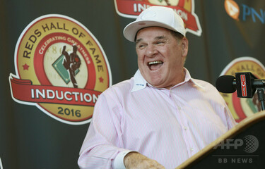 ローズ氏の14番がレッズで永久欠番に、球団の殿堂入りも果たす 写真1枚