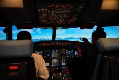 中国 初の自主開発による模擬飛行ビジュアルシステムを公開