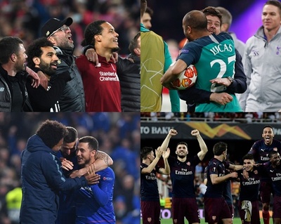 イングランド勢が旋風、欧州大会決勝を史上初の独占